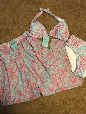 NWT Salty Wave Three piece Bikini
